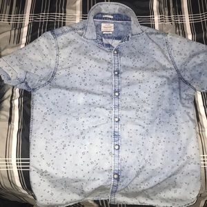 Denim & Flower men’s casual dress shirt